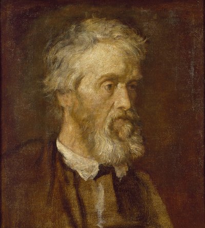 Portret van Thomas Carlyle, 19e eeuw door George Frederick Watts